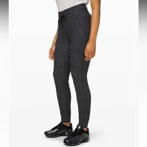 NWT Lululemon Ready To Rulu Jogger - Heathered Dark Cast / Black